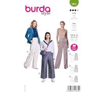 Patron Burda 5801 : Créez des Pantalons Palazzo Élégants et Confortables
