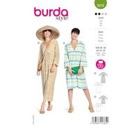 Burda Patron de couture 5816 pour robe [Femme Taille 36-48] Niveau 2 léger