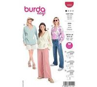Patron Burda 5892 - Vestes cache-cœur du 34 au 48 (FR) - Model FR 34-48 G