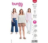 Patron Burda 5904 - Blouses Carmen du 34 au 48 (FR) - Model FR 34-48