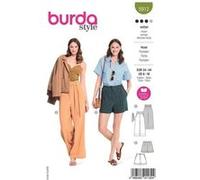 Patron Burda 5912 - Pantalon et short décontractés du 34 au 44 (FR)(...) - G
