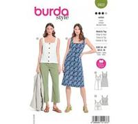 Patron 5922 - Top et robes à bretelles du 34 au 44 (FR) - Model FR 34-44