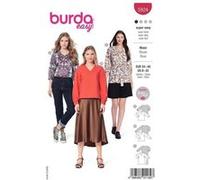 Patron Burda 5924 - Blouses sans fermeture avec une encolure V du 34 au 48 (FR)(...) - G
