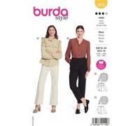 Patron 5939 - Blouses avec des manches froncées du 34 au 44 (FR) - Model FR 34-44