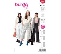 Patron Burda 5960 - Pantalon ultra pratique avec coupe droite