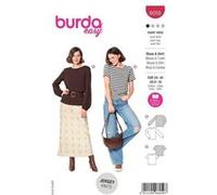 Patron Burda 6059 - Tee-Shirt / blouse Femme du 34 au 44(...) - G