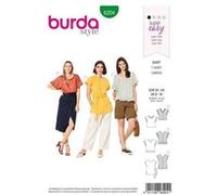 Patron Burda 6204 Tee-Shirt blouse femme réversible - du 36 au 46