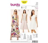 Burda B6628 Patron de Couture Robe Papier Blanc 19 x 13 x 1 cm