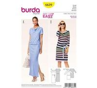 Patron Burda 6639 Robe du 36 au 46(...) - G