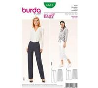 Patron Burda 6681 Pantalon du 36 au 50(...) - G