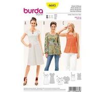 Burda Style - Patron de couture 6685 Robe et blouse du 32 au 44