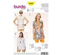 Burda B6809 Patron de Blouse et Tunique, 34-46