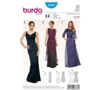 Patron Burda 6866 Robe de soirée du 36 au 48(...) - G