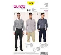 Patron Burda 6874 Chemise du 44 au 60(...) -