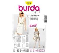 Patron Burda 7075 Ensemble Dames
