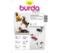 Patron Burda 7752 Idée Creative Manteau pour chien - Model S-M-L G