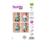 Patron Burda 9204 - Ensemble Bébé