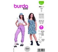 Patron Burda 9214 - Robe & Top - Model FR 10-16