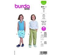 Patron Burda 9224 - Pantalon cargo pour enfants(...) - G