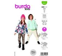 Patron Burda 9237-Sweater - Model FR 4-11 ANS