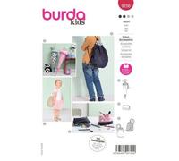 Patron Burda 9256 - Accessoires D'écoliers Avec Trousse Et Sac De Sport
