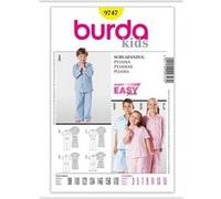 Patron Burda 9747 Kids Pyjama - Model FR 3-15 ANS G