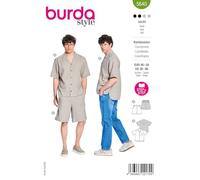 Patron Burda Style 5640 - Chemise & Short Homme | Tailles 46-56