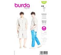 Patron Burda Style 5640 - Chemise & Short Homme | Tailles 46-56