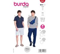 Patron Burda Style 5641 - T-Shirt & Longsleeve Homme | Tailles 46-56