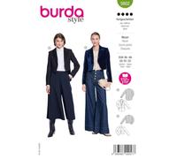 Patron Burda Style n°5602 - Blazer Spencer Femme Tailles 36-48