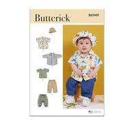 Patron Butterick - Ceinture, Chapeau, Chemise, Pantalon, T-shirt 43-87