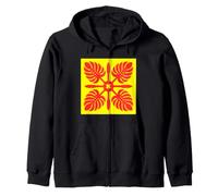 Patron de Courtepointe hawaïenne Royal Hawaï Ali'I Island Heritage Sweat à Capuche