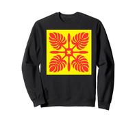 Patron de Courtepointe hawaïenne Royal Hawaï Ali'I Island Heritage Sweatshirt