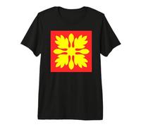 Patron de Courtepointe hawaïenne Royal Hawaï Ali'I Island Heritage T-Shirt Haut de Gamme