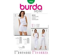 Burda Style – Patron de couture 7966 Pantalon – Longueurs différentes