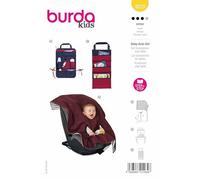 Patron de couture Burda, 9233, Ensemble pour poussette bébé, Niveau 3 moyen