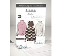 Patron de couture et instructions de couture (français non garanti) - Sweat à capuche pour enfant - Lana