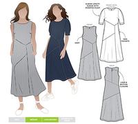 Patron de couture Style Arc - Robe tissée Yvette (Tailles 46-58)