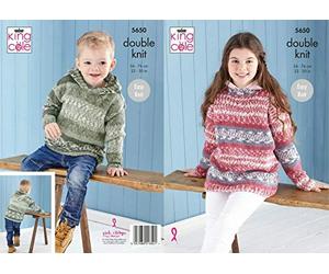 Patron de tricot à manches longues pour enfants Fjord DK 5650 King Cole