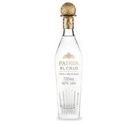 PATRÓN EL CIELO Tequila Premium Silver, 40 % Vol, 70 cl / 700 ml, Alcool Élaboré à 100 % à Partir d'Agave Bleu Weber et Fabriquée Artisanalement au Mexique
