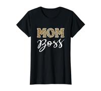 Patron Maman T-Shirt Graphique avec Valeur, Femme, Noir, L
