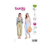 Patron Burda n°5745 : Blouse easy oversize épaules tombantes encolure bateau