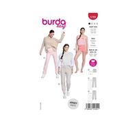 burda easy Patron Femme Pantalon de jogging et shorts Taille EUR 34-48