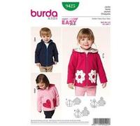 Patron N°9425 Burda kids : Veste - Model 18mois-7ans G