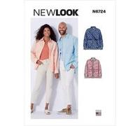 New Look Patron de couture 6724 pour femmes, hommes A (XS-S-M-L-XL)
