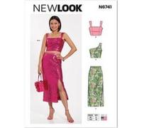 New Look UN6741A Robes 2 pièces pour femme A (34-36-38-40-42-44-46)