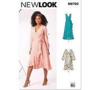 Patron New Look 6750 - Robe portefeuille du 38 au 50 (FR)(...) - G