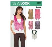 New Look Patron de couture NL6914 Gilet barman 22 x 15 cm