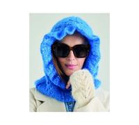 Patron PDF tricot Cagoule DIXIE - Femme (taille unique) - Niveau expert