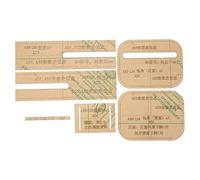 Patron Sac Banane en Acrylique Transparent - Gabarit Léger et Précis pour Cuir, DIY, Modèle Durable et Facile à Ranger - Outil Parfait pour Créateurs et Artisans